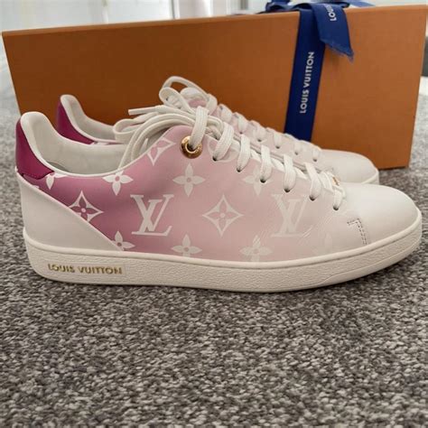 louis vuitton frontrow sneaker red|More.